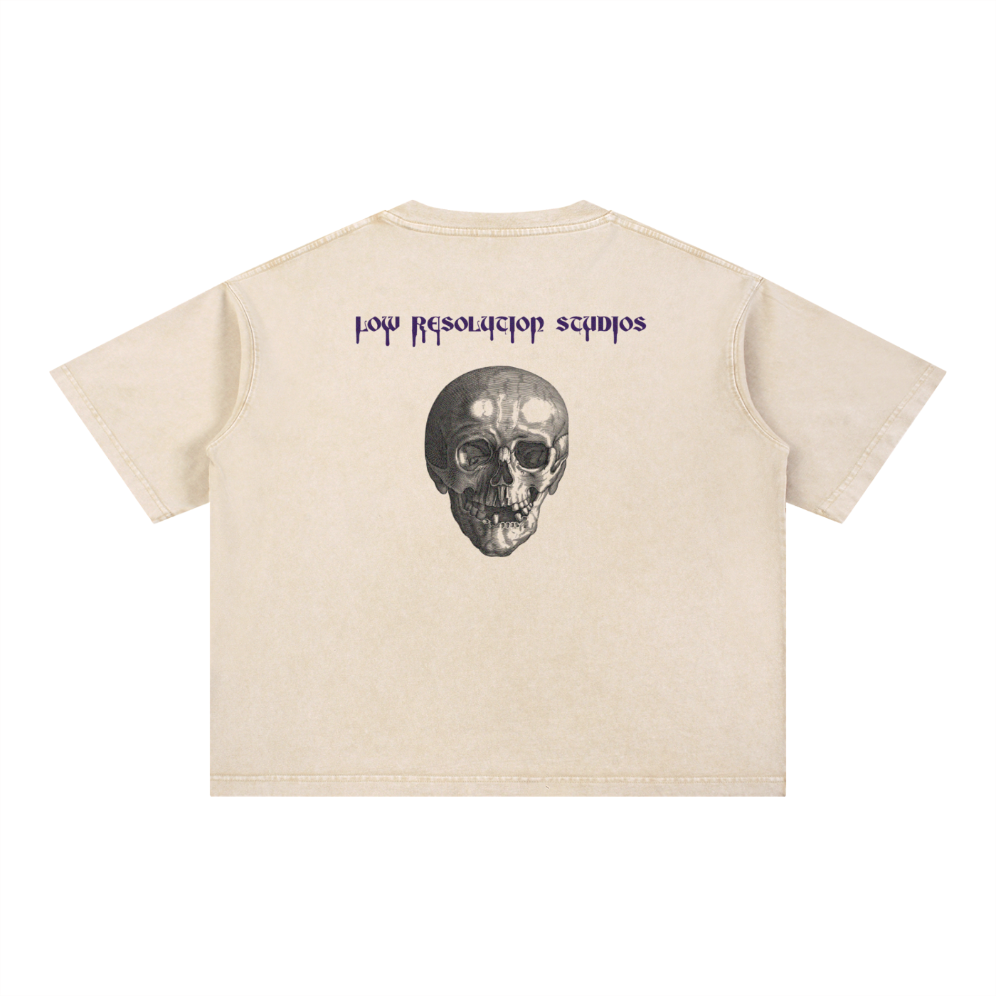 BAD OMENS Mineral Wash Boxy Cotton T-Shirt